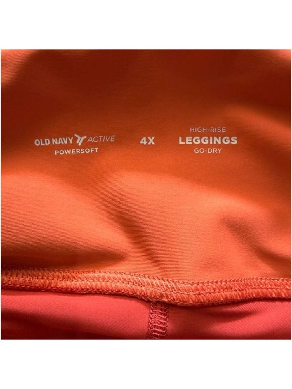 Old Navy Active Powersoft High-Rise Go-Dry 7/8 Ankle Leggings Size 4X - Picture 4 of 9